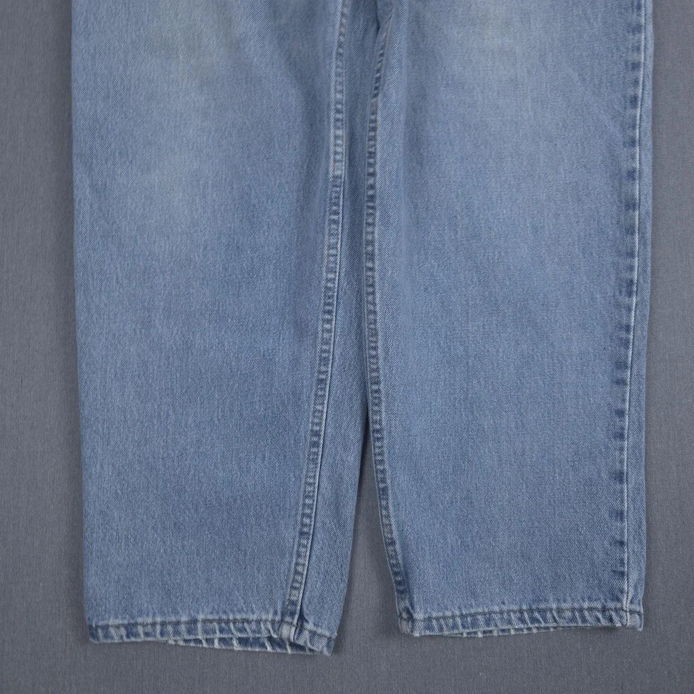 Vintage Levis SilverTab Baggy Jeans Mens 34x30 (Fits 32x30) Pleated Denim USA